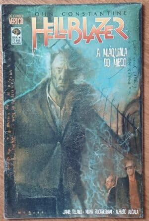 I26. Gibi John Constantine Hellblazer 2 ed Brainstore 2009. Máquina do medo.