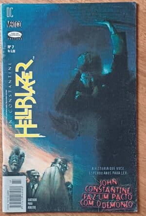 I26. Gibi John Constantine Hellblazer 7 ed Tudo em quadrinhos 1999. Fantasmas ba máquina.