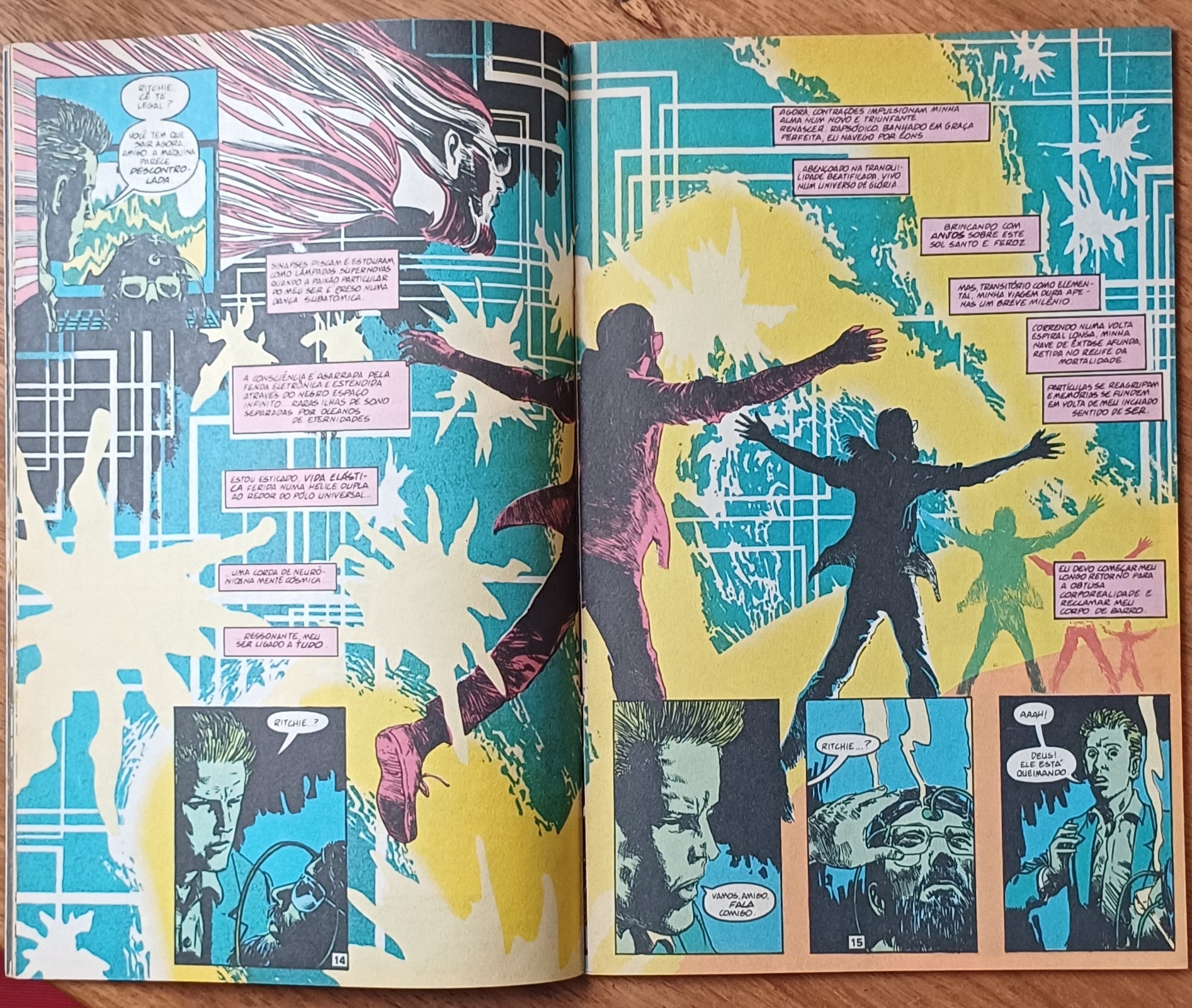 | Casa do Colecionador I26. Gibi John Constantine Hellblazer 7 ed Tudo em quadrinhos 1999. Fantasmas ba máquina.