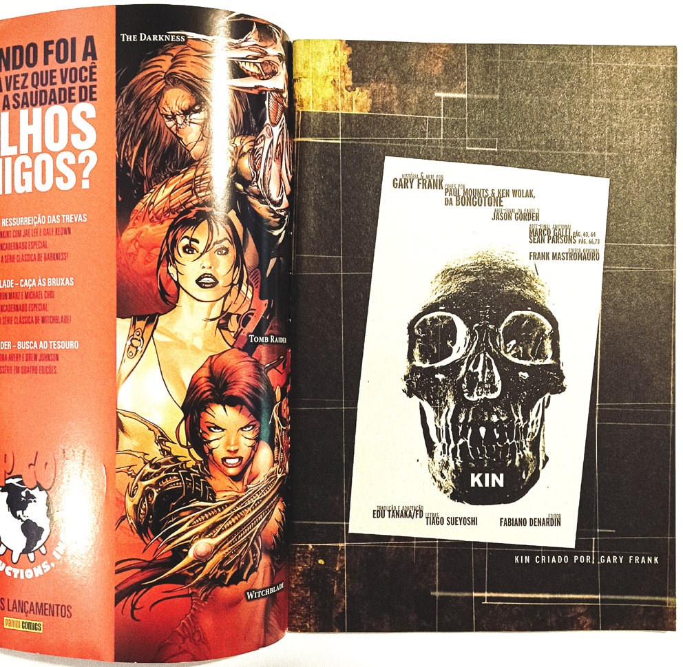 | Casa do Colecionador Kin – O Povo Perdido, nº 1 e 2 – série completa. Panini– 2006.