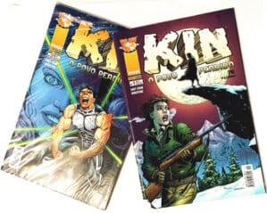 Kin – O Povo Perdido, nº 1 e 2 – série completa. Panini– 2006.