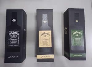 KIT com 3 caixas de Whisky novas *coleção ou decoração*