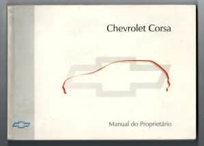 Manual Proprietario Chevrolet Corsa 1997