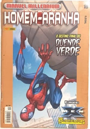 Marvel Millennium - Homem-Aranha n° 19. Panini – 2003. HQ/Gibi