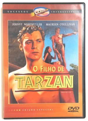 O Filho De Tarzan. Com Johnny Weissmuller. Dvd