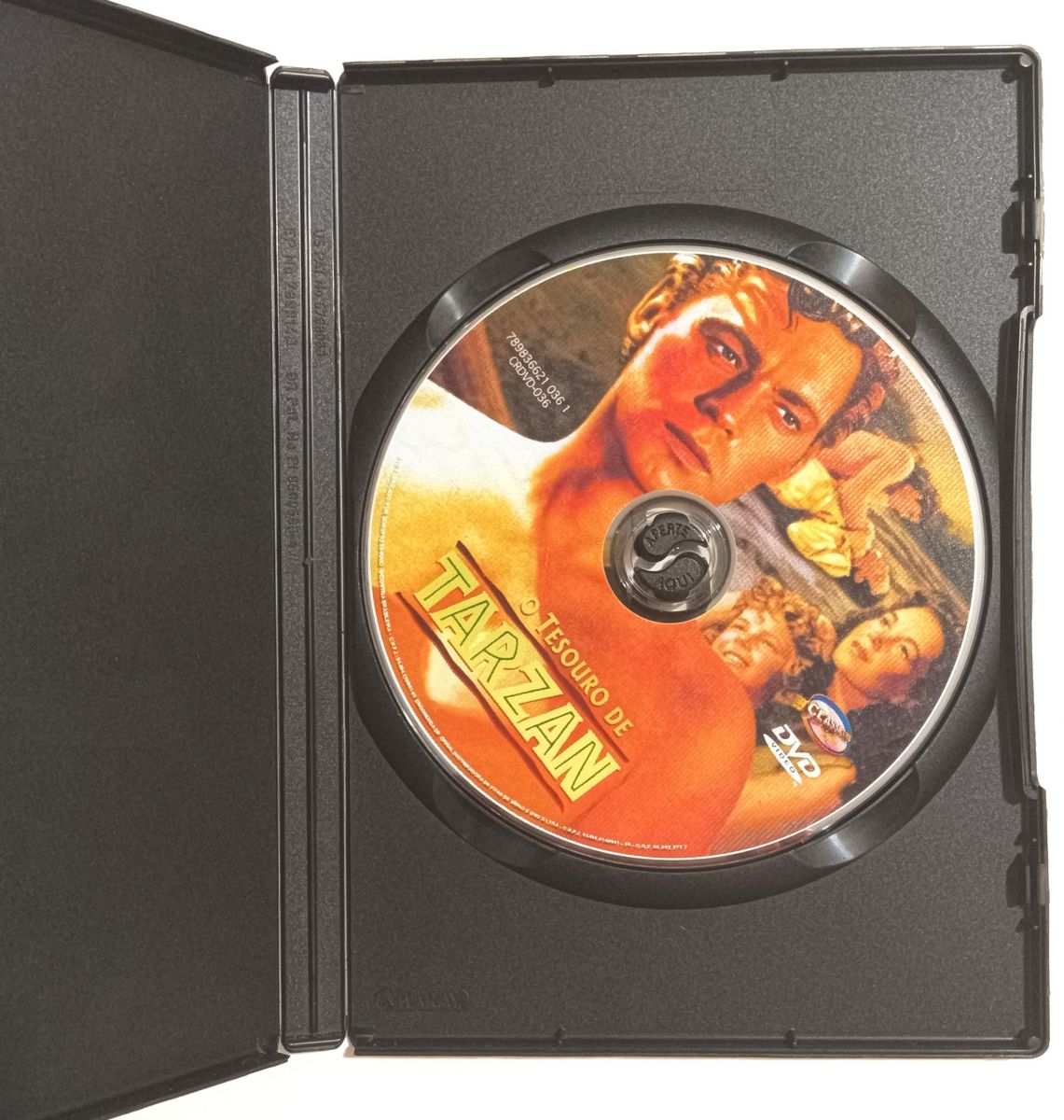 | Casa do Colecionador O Tesouro De Tarzan. Com Johnny Weissmuller. Dvd