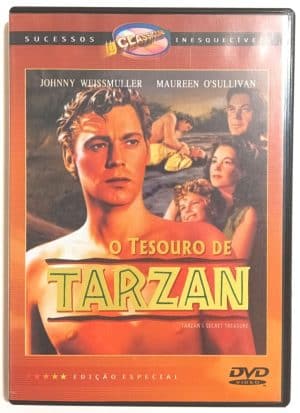 O Tesouro De Tarzan. Com Johnny Weissmuller. Dvd
