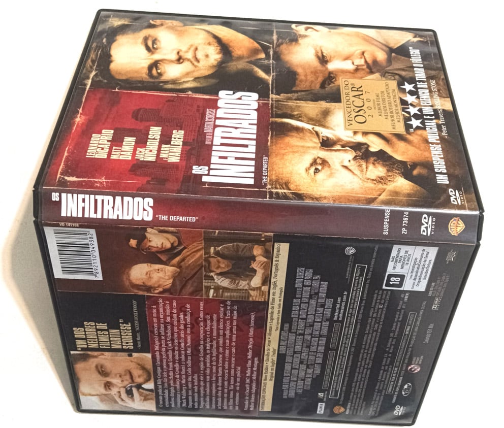 | Casa do Colecionador Os Infiltrados. DVD-2009