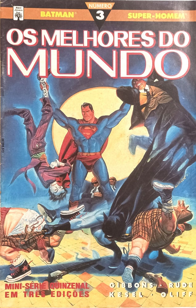 | Casa do Colecionador Os Melhores do Mundo, série em 3 edições completa. Abril-1991.