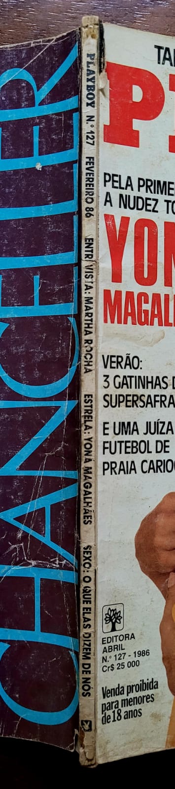 | Casa do Colecionador Playboy Nº 127 | Fevereiro/1986 | Yoná Magalhães | Sem Pôster | Estado Regular