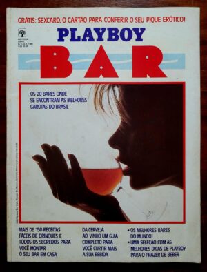 Playboy Nº 134-A | 1986 | Edição Especial - Playboy Bar | Guia de Drinks, Bares e Bebidas