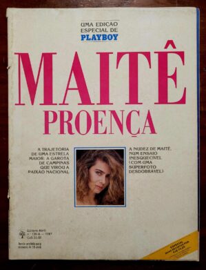 Playboy Nº 139-A | Fevereiro/1987 | Maitê Proença | Superfoto Desdobrável
