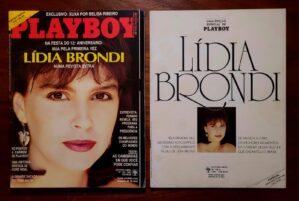 Playboy Nº 145 e 145-A | Agosto/1987 | Lídia Brondi | Edição de 12º Aniversário | Edição Dupla Completa com Especial 145-A