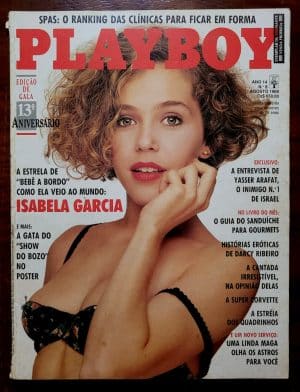 Playboy Nº 157 | Agosto/1988 | Isabela Garcia – Bebê a Bordo | Edição de Gala 13º Aniversário | Pôster Terri Lynn Doss Presente