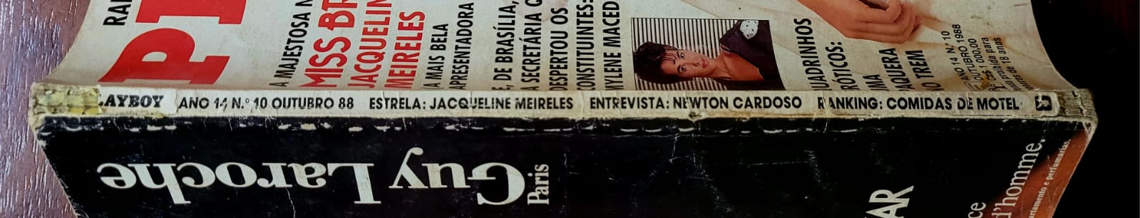 | Casa do Colecionador Playboy Nº 159 | Outubro/1988 | Jacqueline Meirelles – Miss Brasil 1987 | Pôster Ausente | Edição Regular de Banca