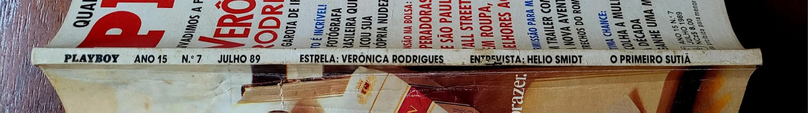 | Casa do Colecionador Playboy Nº 168 | Julho/1989 | Verônica Rodrigues | Garota de Ipanema 89 | Pôster AUSENTE