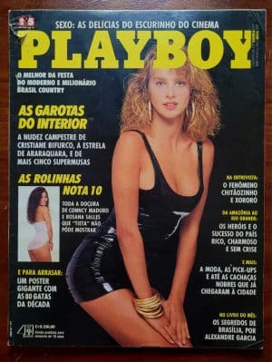 Playboy Nº 177 | Abril/1990 | Cristiane Bifurco - A Estrela de Araraquara | Pôster Gigante Anos 80 | Exemplar de Assinante