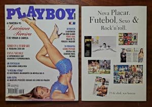 Playboy Nº 238 | Maio/1995 | Luciana Pereira - Pantera 95 | Exemplar de Assinante | Pôster de Adriana Ferrari