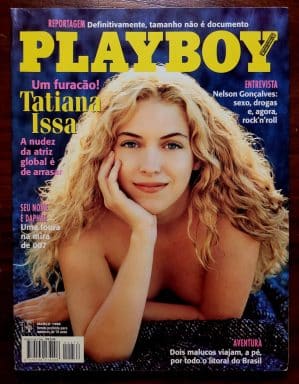 Playboy Nº 272 | Março/1998 | Tatiana Issa | Pôster Kelly Monaco | Voucher Original - Um dia com Carla Perez | Exemplar de Assinante