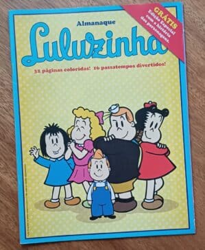 R28g. Revista Almanaque Luluzinha Personagens e passatempos.