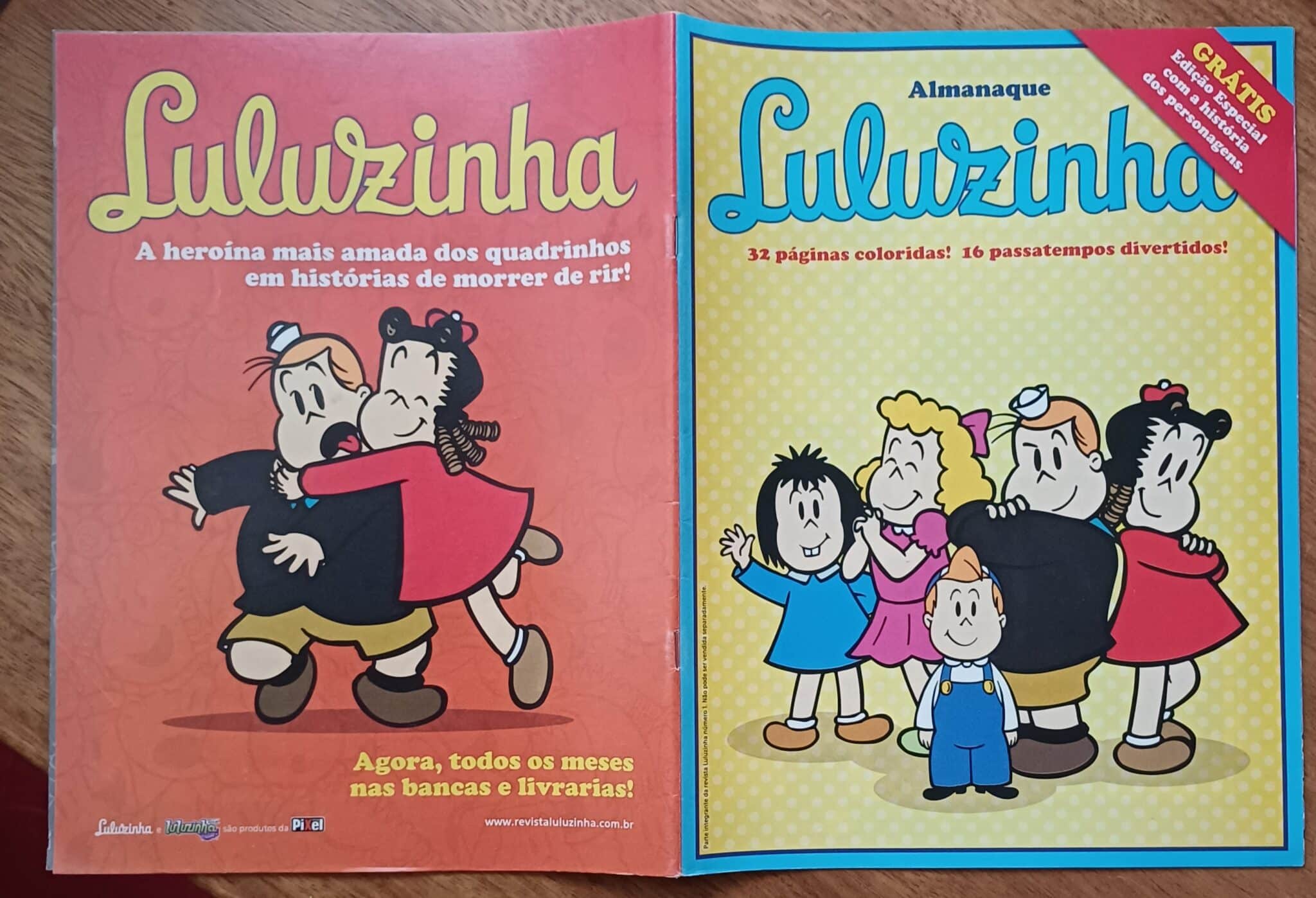 | Casa do Colecionador R28g. Revista Almanaque Luluzinha Personagens e passatempos.