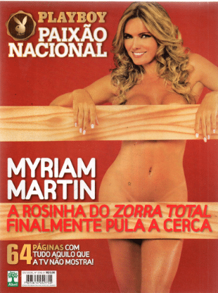 | Casa do Colecionador | Revista Playboy Paixão Nacional – Maio 2008 – Myrian Martin - Mídia Dital