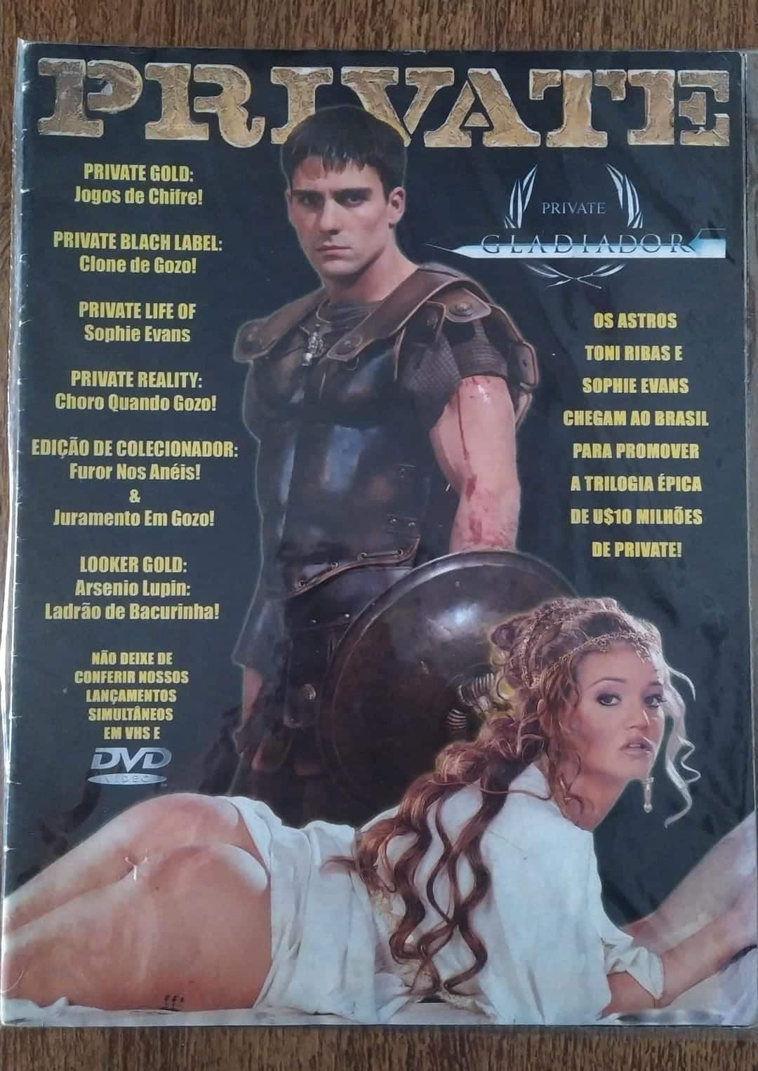 | Casa do Colecionador Revista Private Gladiador