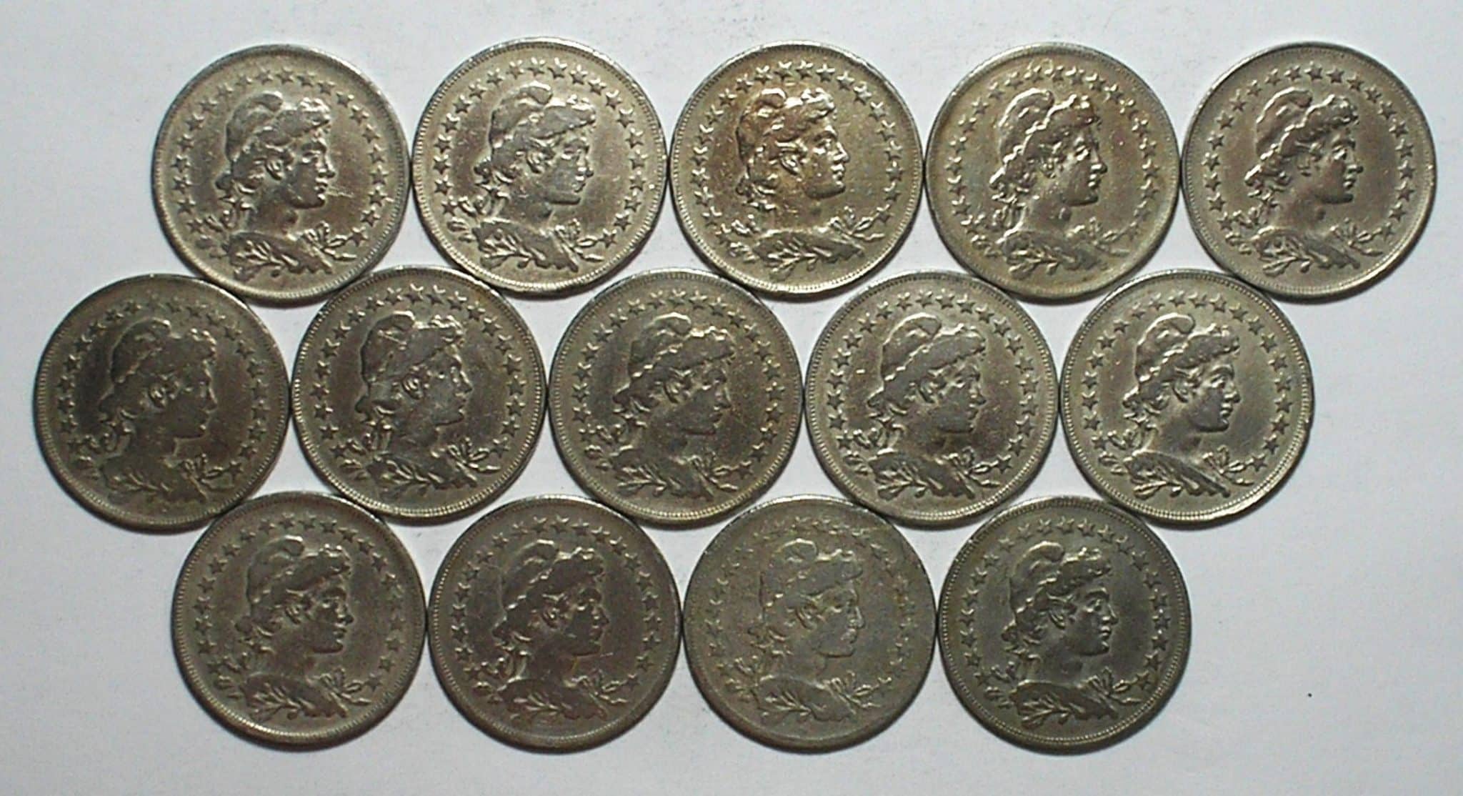 | Casa do Colecionador Série completa de 400 Réis – 1918 A 1935 Com Datas Escassas / Mbc e mais Todas Bonitas peças de coleção / "Peças Selecionadas"