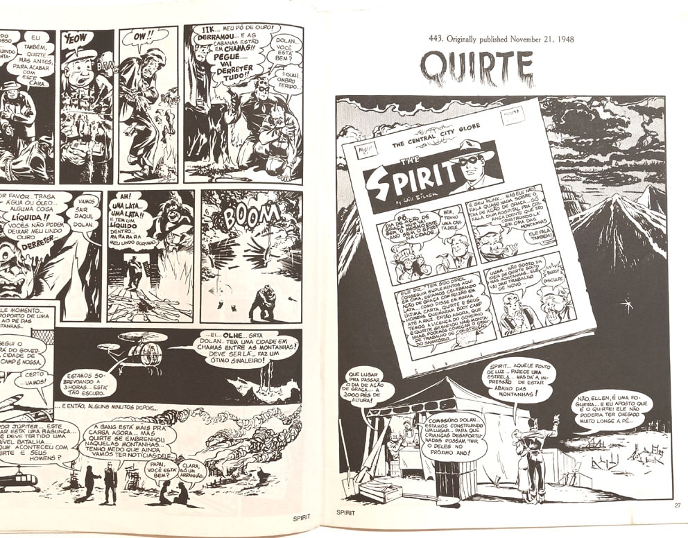 | Casa do Colecionador Spirit n° 3. NG - 1988. HQ/Gibi raro.