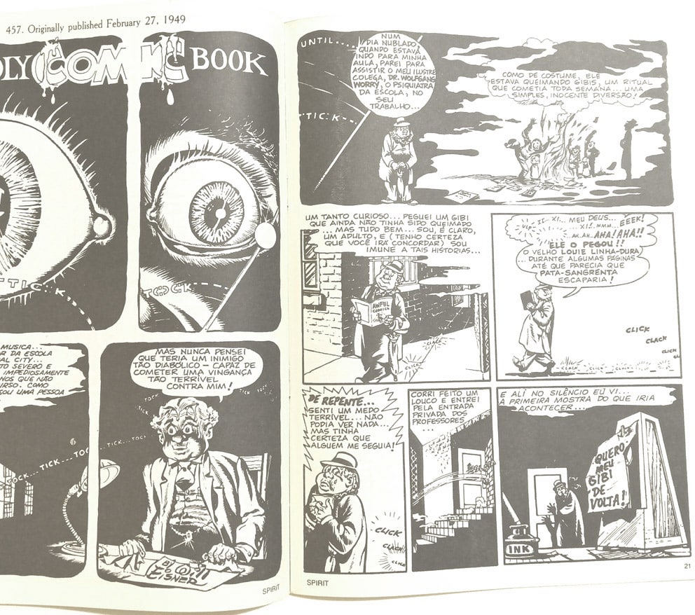 | Casa do Colecionador Spirit N° 6. Ng - 1988. HQ/Gibi raro.