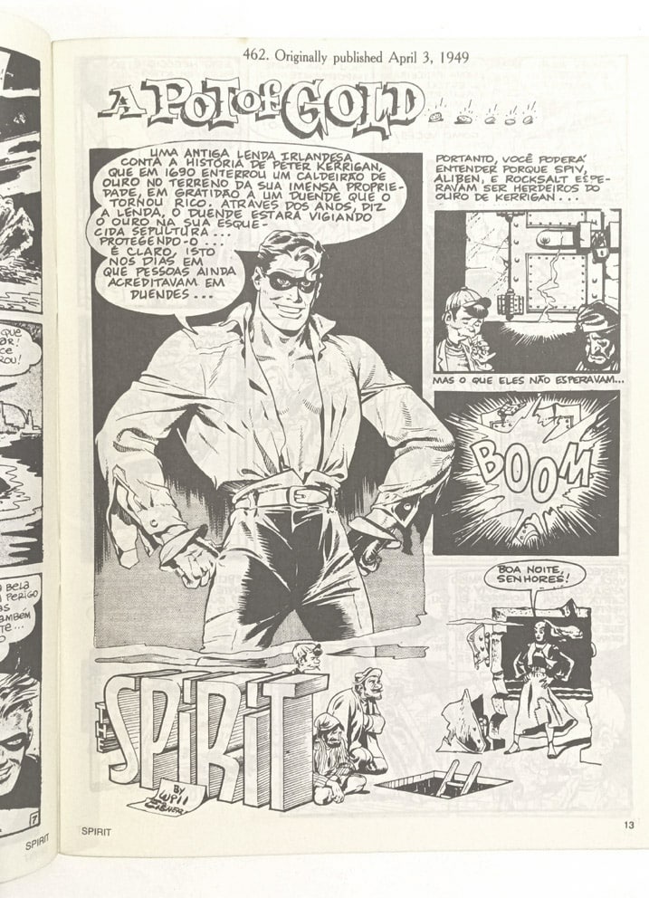 | Casa do Colecionador Spirit N° 6. Ng - 1988. HQ/Gibi raro.