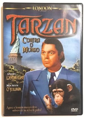 Tarzan Contra O Mundo. Com Johnny Weissmuller. Dvd