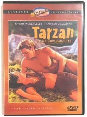 Tarzan E Sua Companheira Com Johnny Weissmuller. Dvd