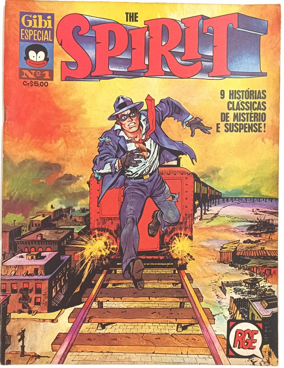 | Casa do Colecionador The Spirit - Gibi Especial n° 1: Rge -1975. HQ/Gibi raro.