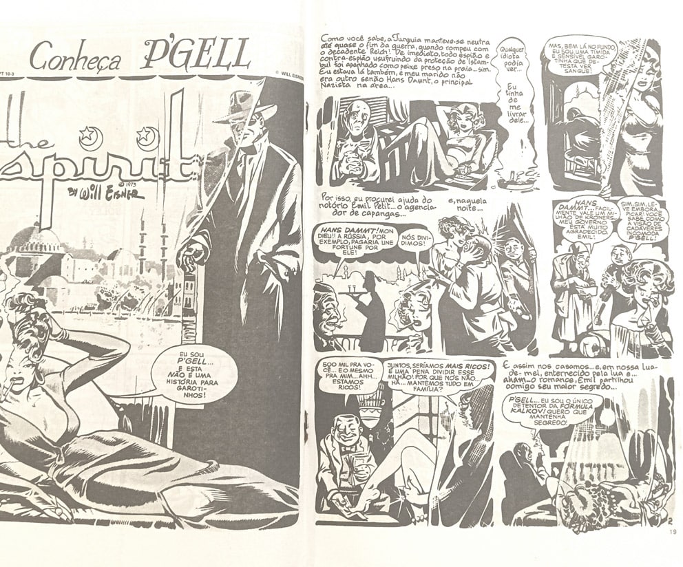 | Casa do Colecionador The Spirit n° 10. Abril-1991. HQ/Gibi