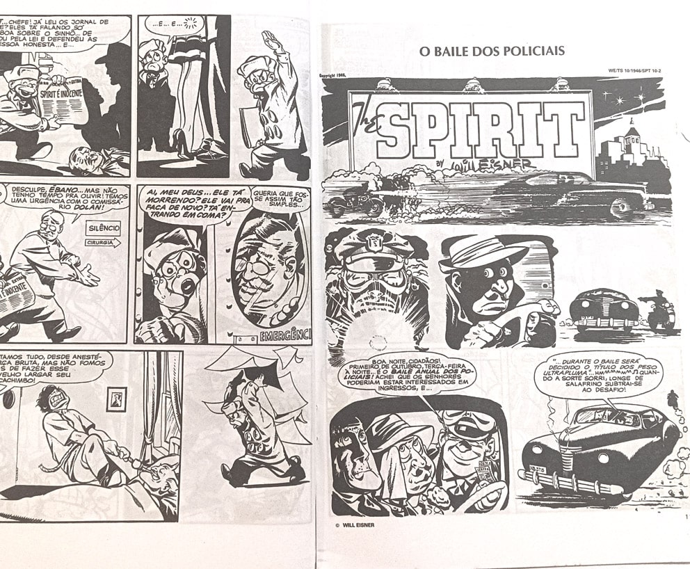 | Casa do Colecionador The Spirit n° 10. Abril-1991. HQ/Gibi