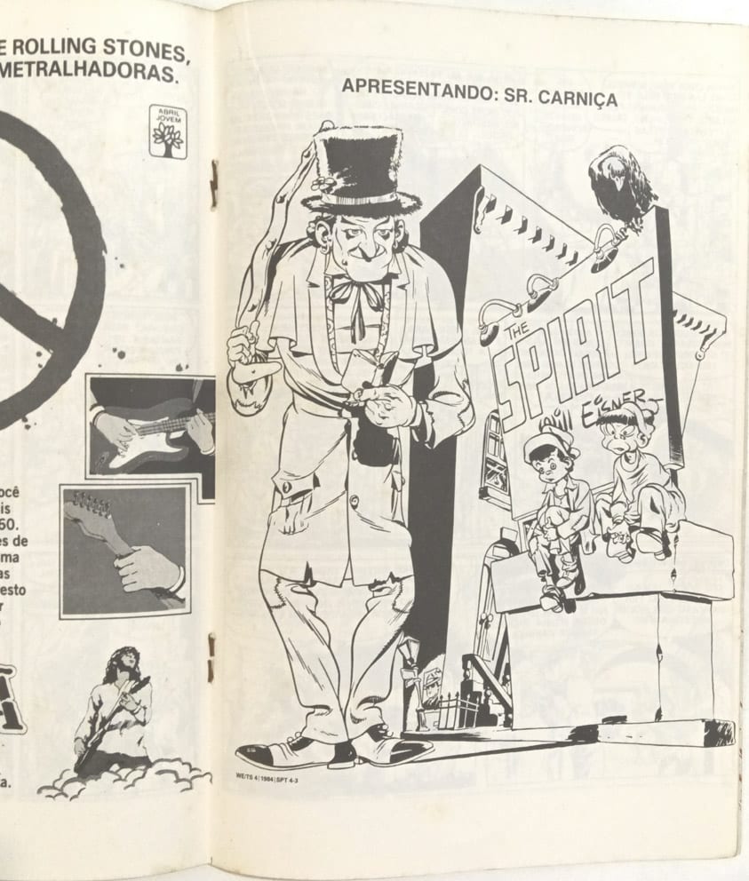 | Casa do Colecionador The Spirit n° 4. Abril-1990. HQ/Gibi