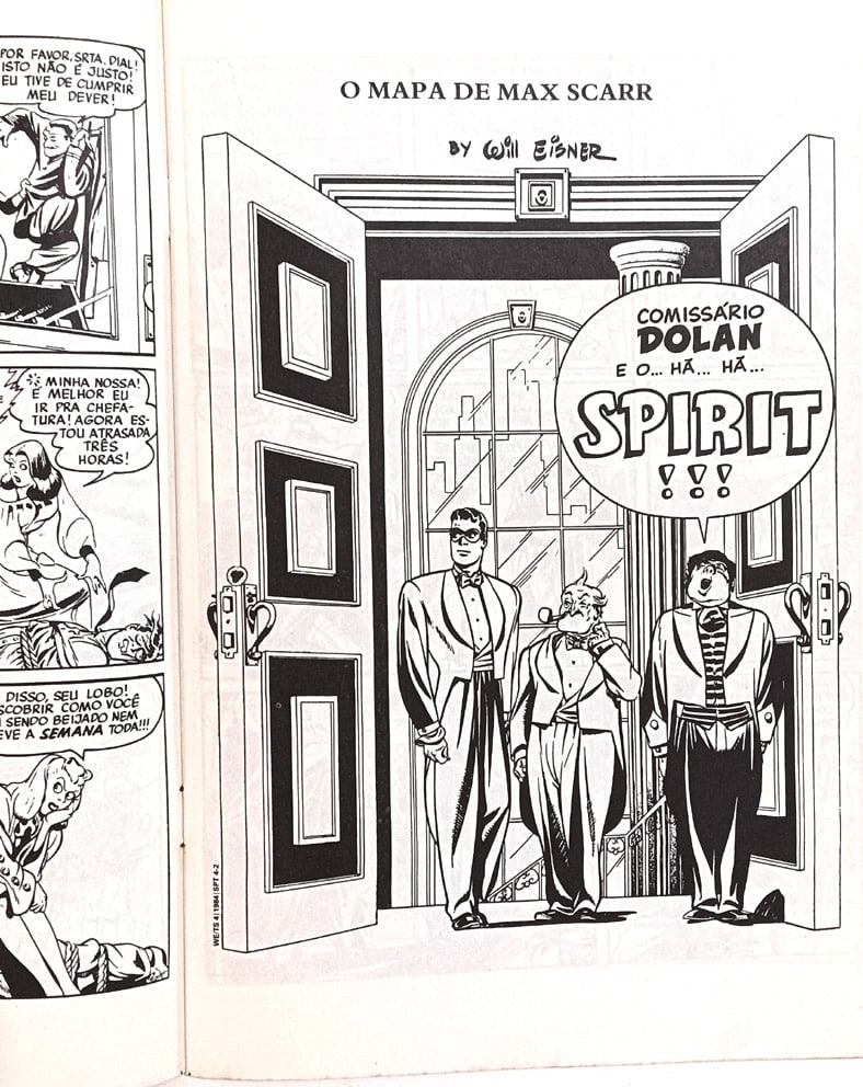 | Casa do Colecionador The Spirit n° 4. Abril-1990. HQ/Gibi