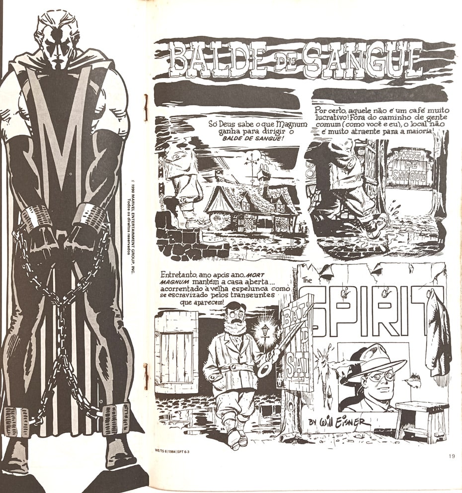 | Casa do Colecionador The Spirit n° 6. Abril-1990.