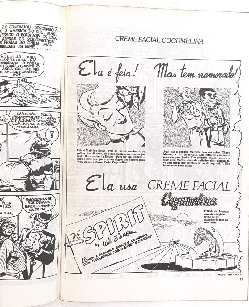 | Casa do Colecionador The Spirit n° 6. Abril-1990.
