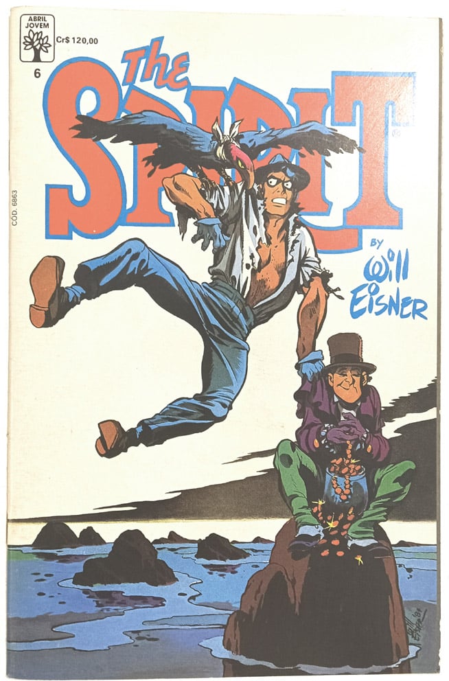 | Casa do Colecionador The Spirit n° 6. Abril-1990.