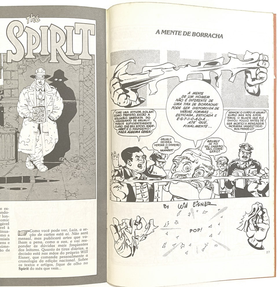 | Casa do Colecionador The Spirit n° 6. Abril-1990.