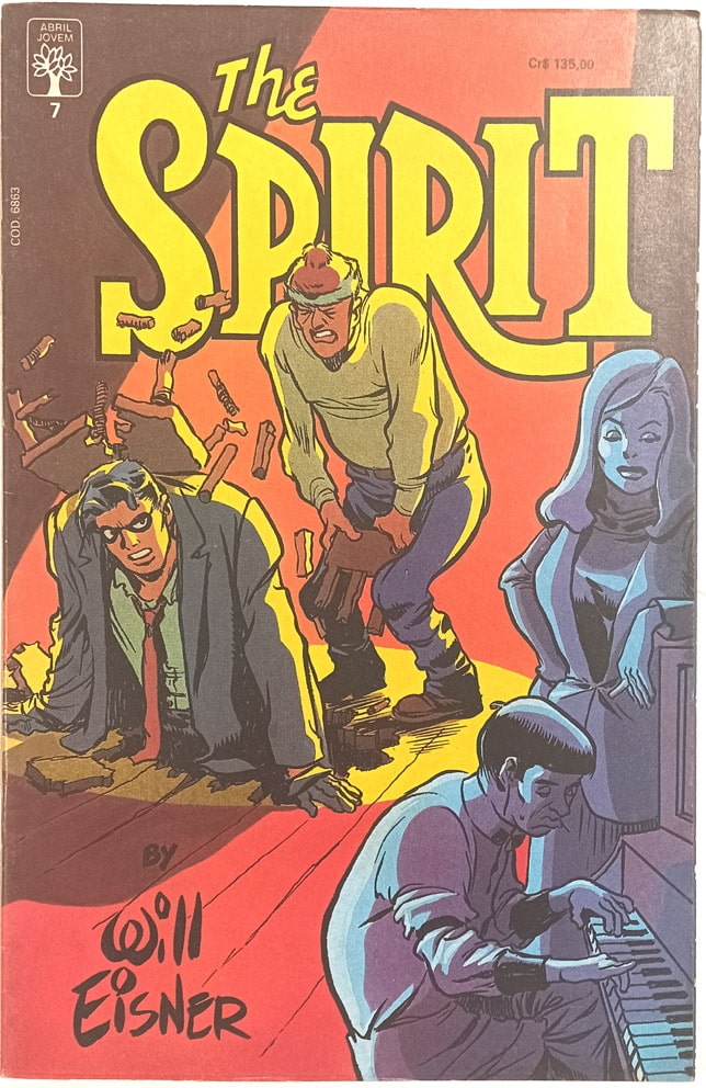 | Casa do Colecionador The Spirit n° 7. Abril-1990. HQ/Gibi