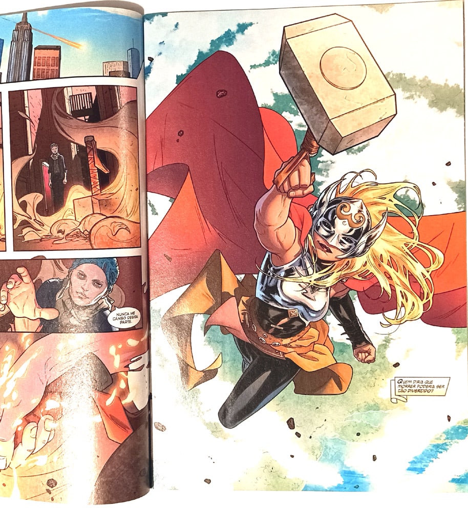 | Casa do Colecionador Thor, Reinos Ameaçados nº1. Panini-2017.