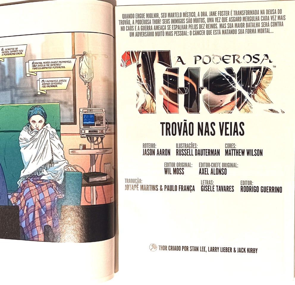 | Casa do Colecionador Thor, Reinos Ameaçados nº1. Panini-2017.