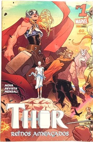 Thor, Reinos Ameaçados nº1. Panini-2017.