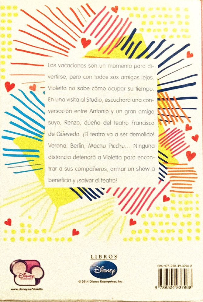 | Casa do Colecionador Violetta: Juntos Somos Más. Planeta Junior- 2014.