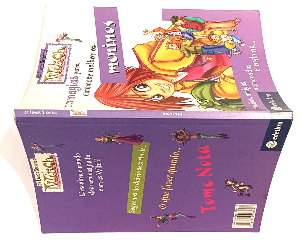 | Casa do Colecionador Witch, 100 magias para conhecer melhor os meninos. Edelbra - 2003.