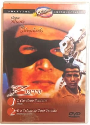 Zorro, o Cavaleiro Solitário. DVD-2002