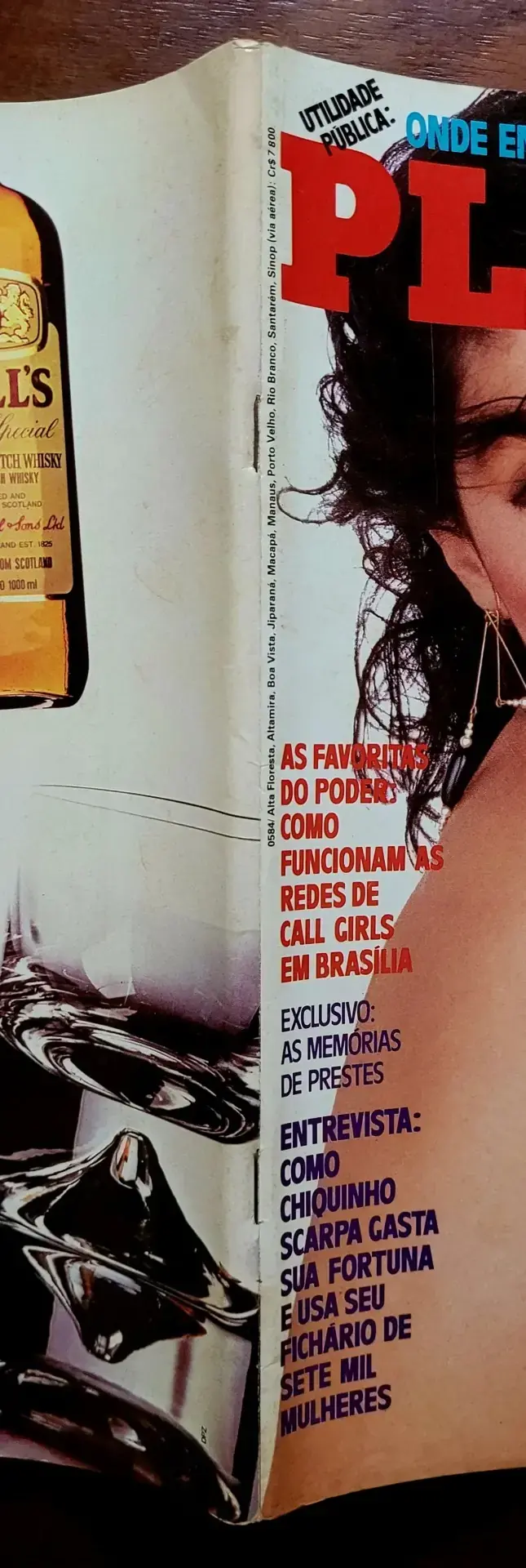| Casa do Colecionador Playboy Nº 114 | Janeiro/1985 | Cláudia Ohana | Pôster Tricia Laude | Ótimo Estado - Imagem 3